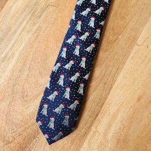 Christmas Dog necktie